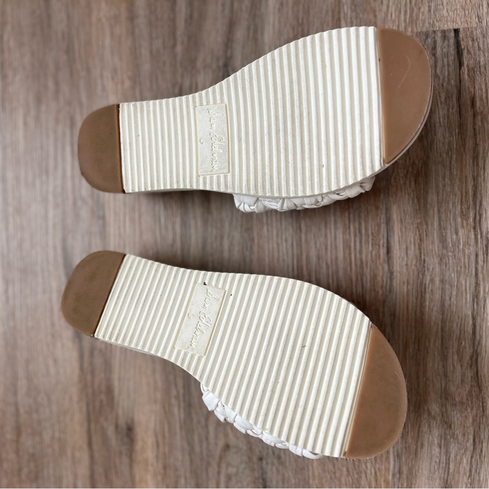 Sam Edelman ainslie white nappa sandals. Size 6 - Picture 7 of 8